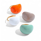 Dome Candy Gold Ring
