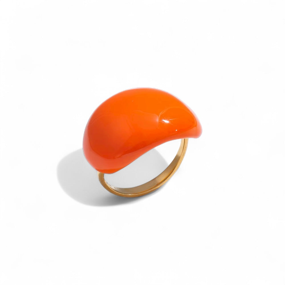Dome Candy Gold Ring