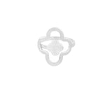 Dainty Clover ~ Silver Ring