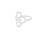 Dainty Clover ~ Silver Ring