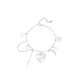 Love Charm ~ Silver Bracelet