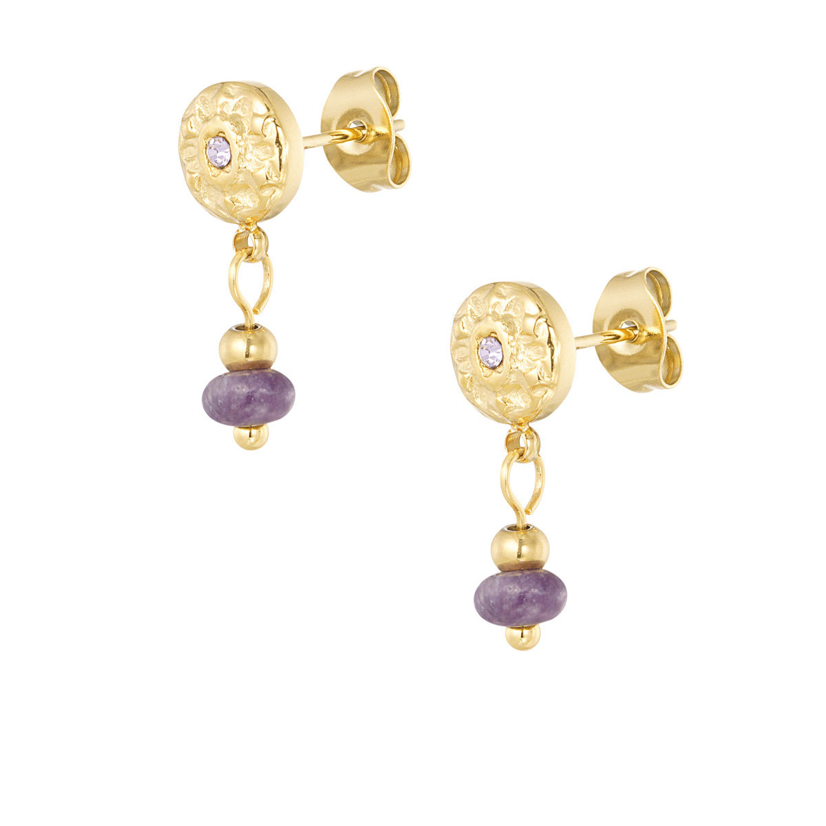 Mini Natural Stone Studs