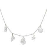 Summer Charm ~ Silver Necklace