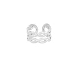 Layered ~ Silver Ring