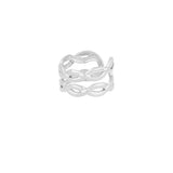 Layered ~ Silver Ring