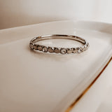 Sparkly Diamonds ~ Silver Bracelet