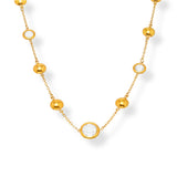 Crystal Gold Necklace