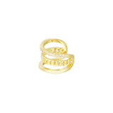 Chain Allure ~ Gold Ear Cuff