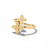 Clover Adjustable Ring