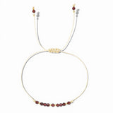 Natural Stone Birth Month Bracelet