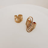 Minimalistic Twist Adjustable Ring