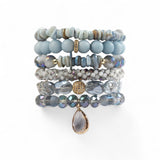 Natural Stone Bracelet Set