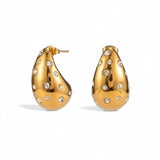 Sparkly Teardrop Earrings